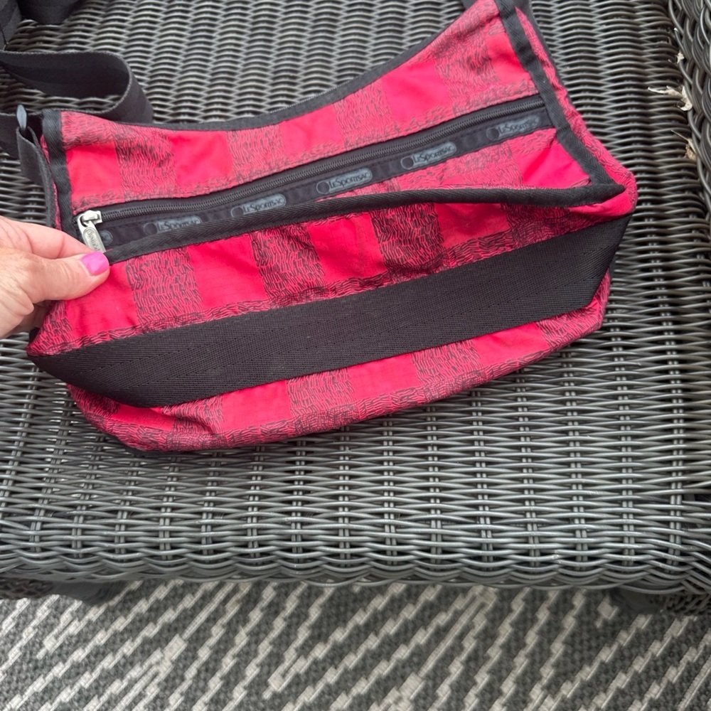 Lesportsac Classic Hobo Buffalo Plaid Bag - Picture 2 of 7